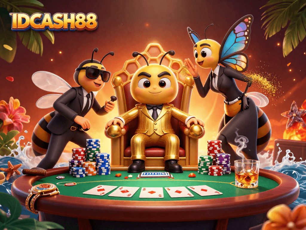 Experience the thrill of casino gaming with IDCASH88's engaging casino action and vibrant visuals.