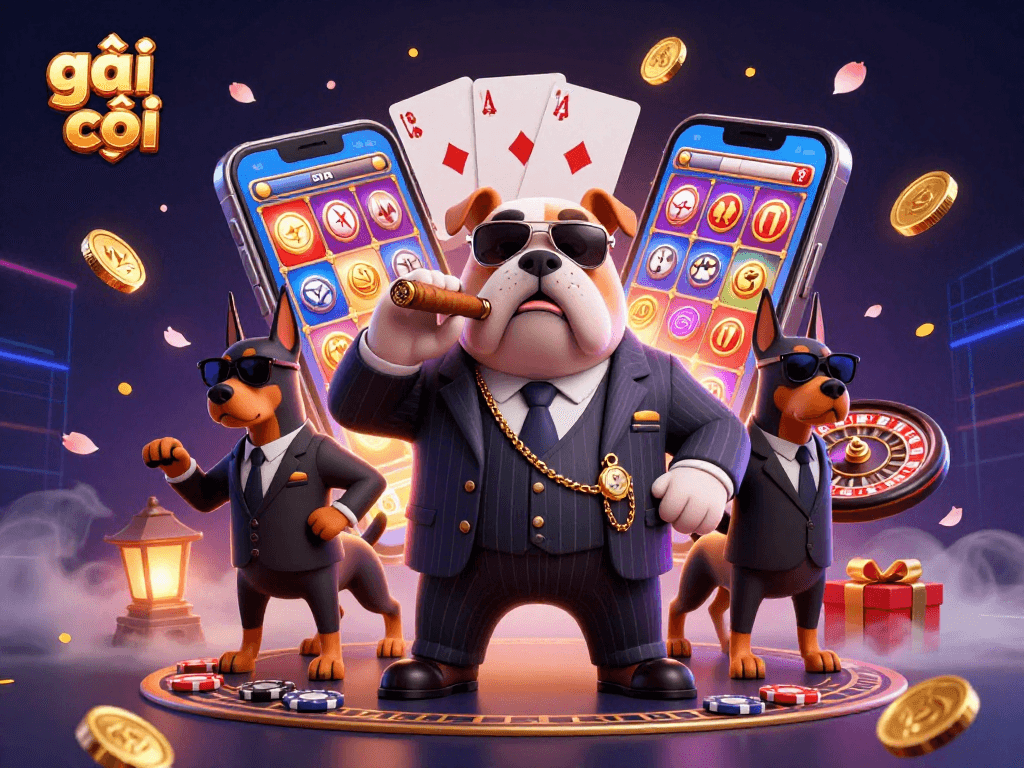 Experience thrilling slots with gái gọi in this vibrant casino battle scene full of excitement.