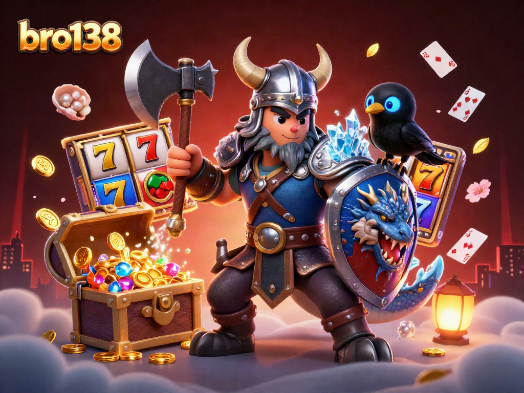 Engage in thrilling winnings at bro138 with slots, vibrant visuals, and dynamic gaming atmosphere.