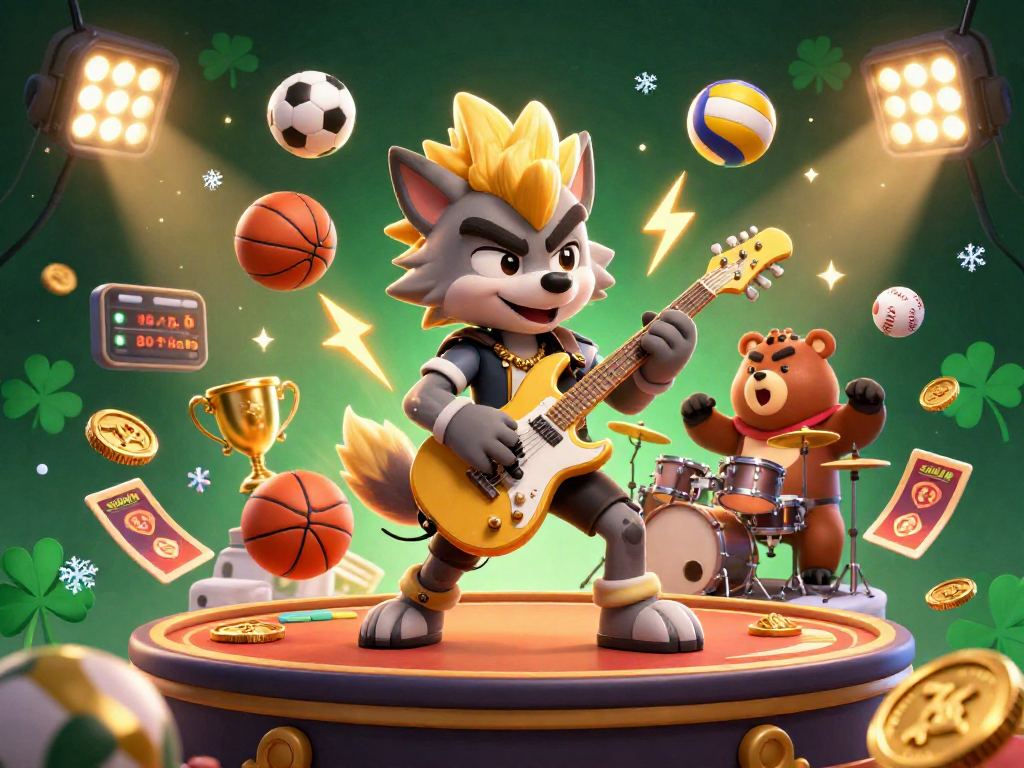 Experience big wins at sunwin with a vibrant 3D casino scene showcasing thrilling action and excitement.
