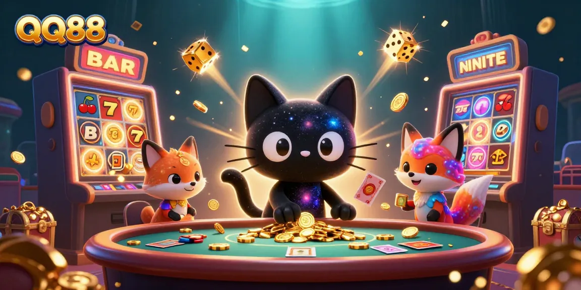 Experience the vibrant charm of QQ88 with dynamic cosmic casino action and cherished characters.