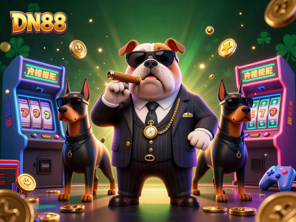 Experience thrilling casino games with DN88's dynamic characters and vibrant arcade elements.
