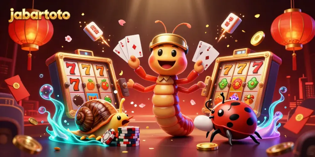 Jabartoto menghadirkan dealer unik dan simbol jackpot dalam ilustrasi 3D luar biasa.