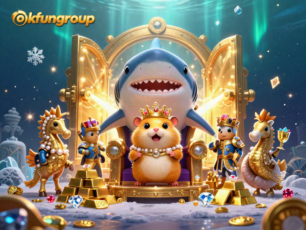 Experience thrilling gaming excitement at okfungroup, where the golden hamster king reigns over treasures.