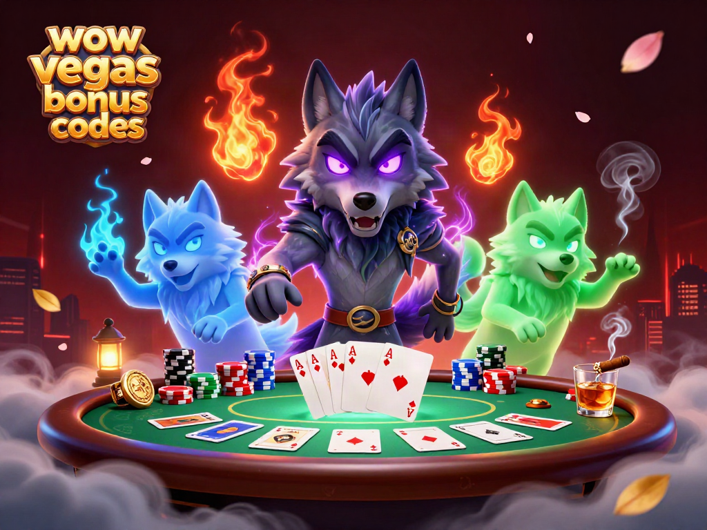 Play with wow vegas bonus codes to unlock free coins and poker winnings at top casinos.