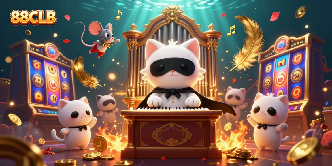 Experience thrilling gameplay at 88CLB with an enchanting casino scene full of excitement and vibrant visuals.
