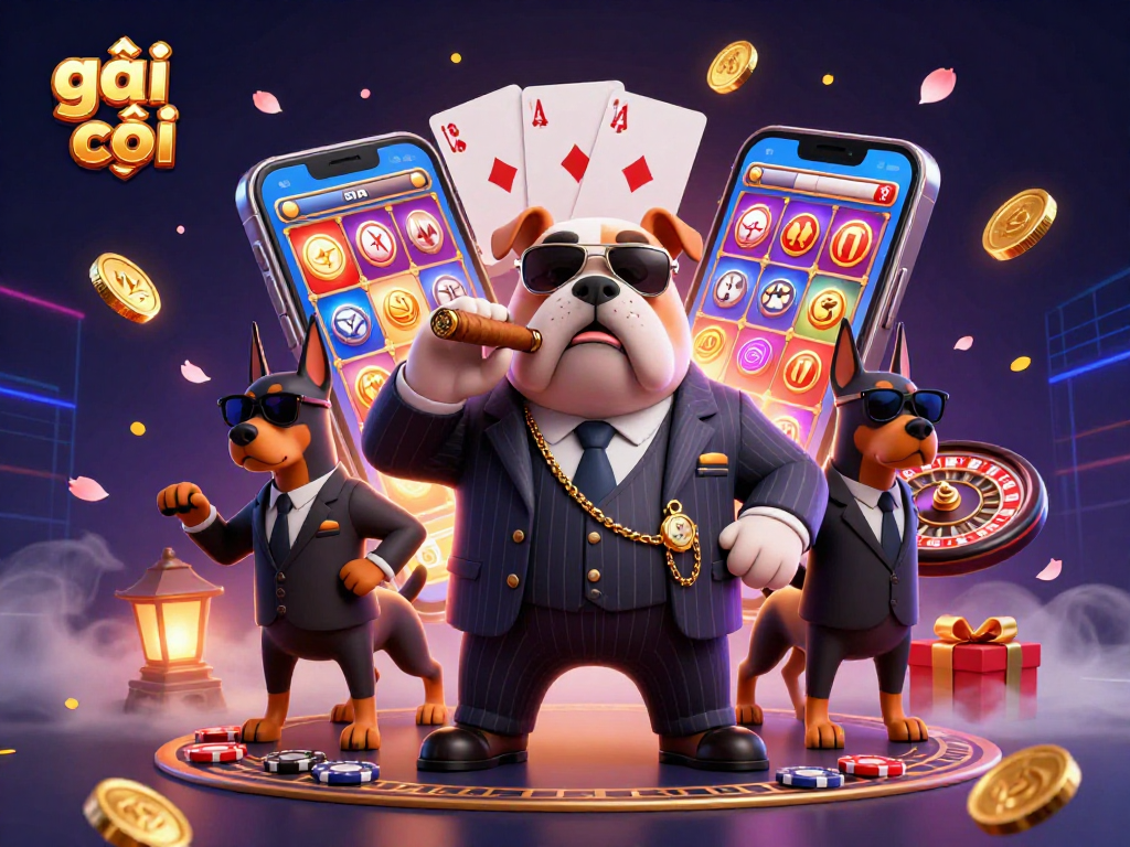 Experience thrilling slots with gái gọi in this vibrant casino battle scene full of excitement.