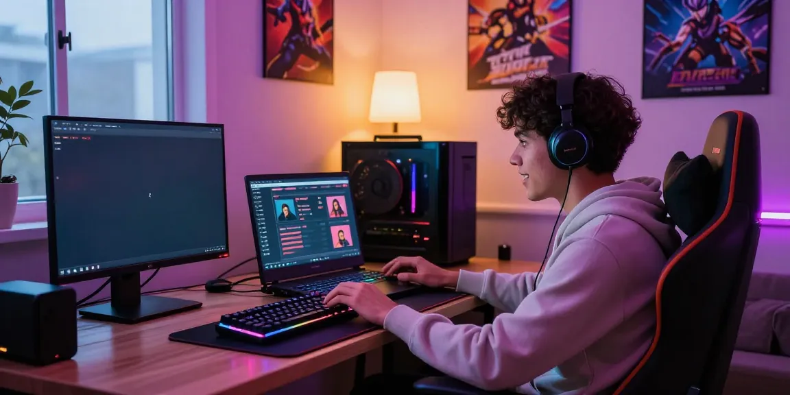 Engaging gaming scene featuring a player interacting with sgp slot online interface in a vibrant environment.