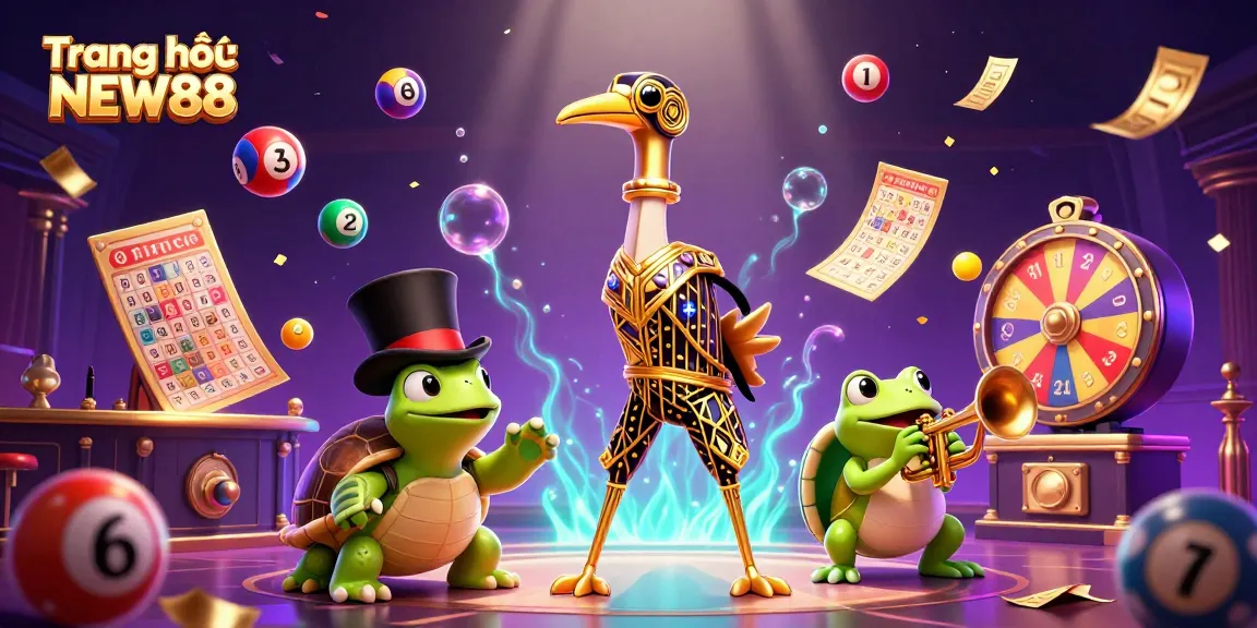 Engage with the vibrant world of Trang chủ NEW88 through a lively casino scene.