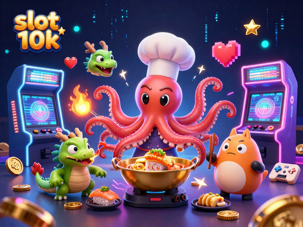 Slot 10k menghadirkan pengalaman seru dalam bermain dengan desain visual yang kaya dan berwarna-warni.