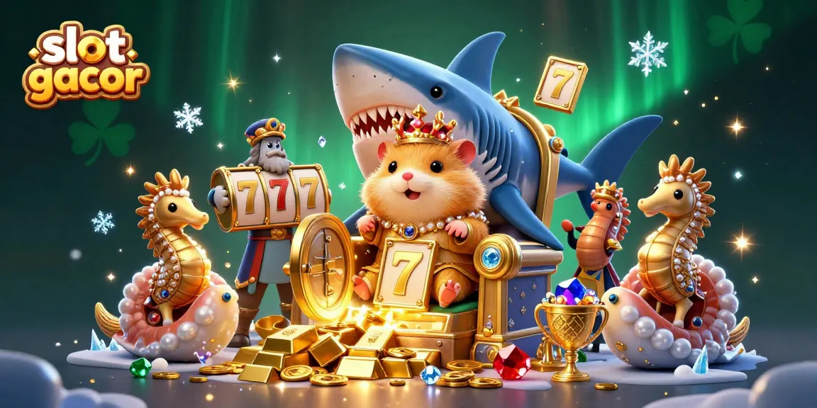 Experience engaging gameplay in the slot gacor realm with vibrant characters and dazzling treasures.