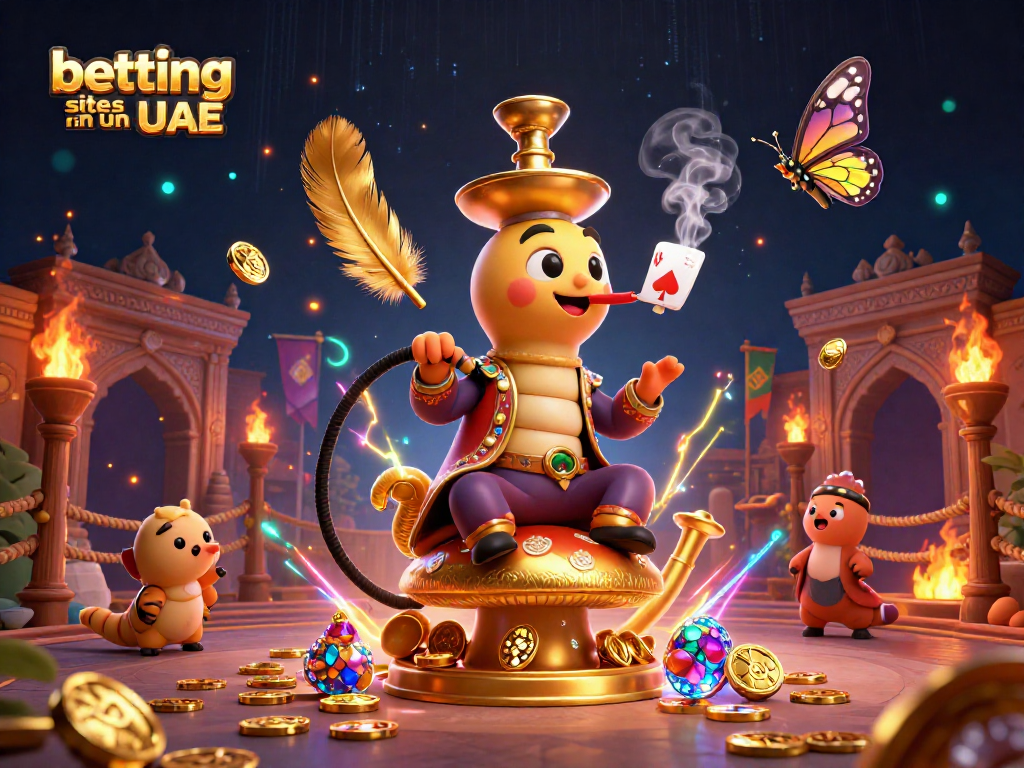 Engage with top betting sites in UAE featuring unique characters and dynamic 3D gambling elements.