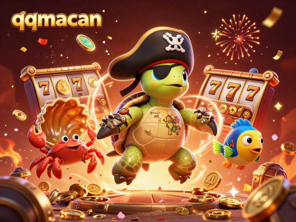 Experience thrilling wins with qqmacan's vibrant slot games featuring iconic symbols and dynamic characters.