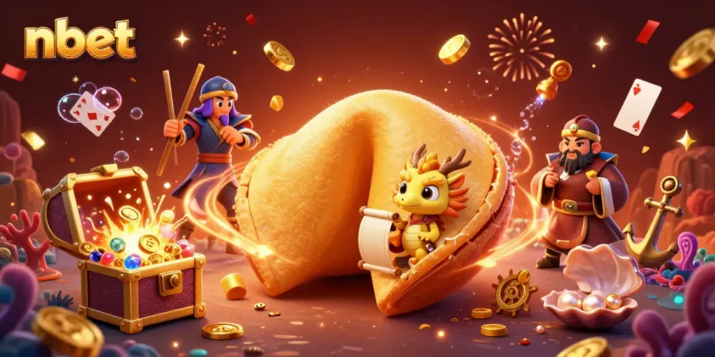 Experience the vibrant world of nbet with golden treasures and enchanting characters.