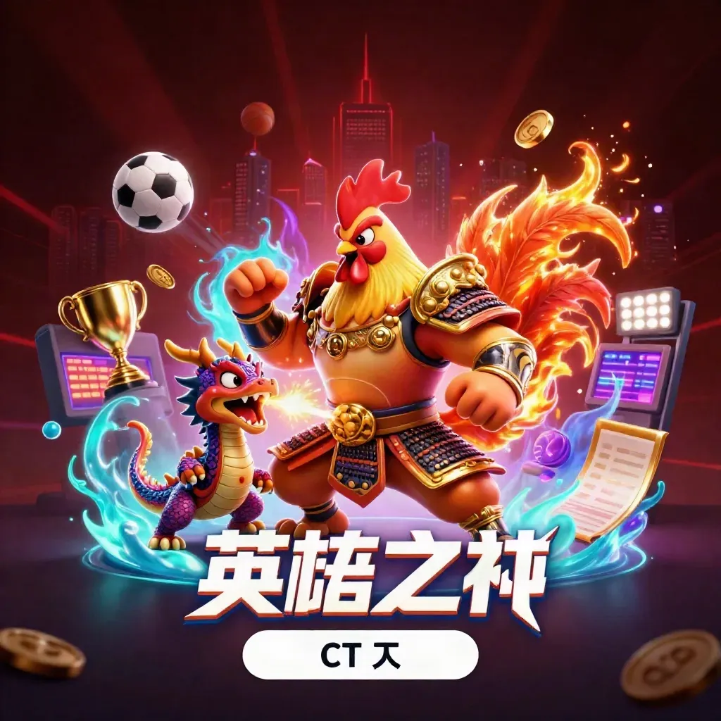 Samurai rooster, spark-breathing dragon hatchling, and fortune-cat amid neon casino sports chaos