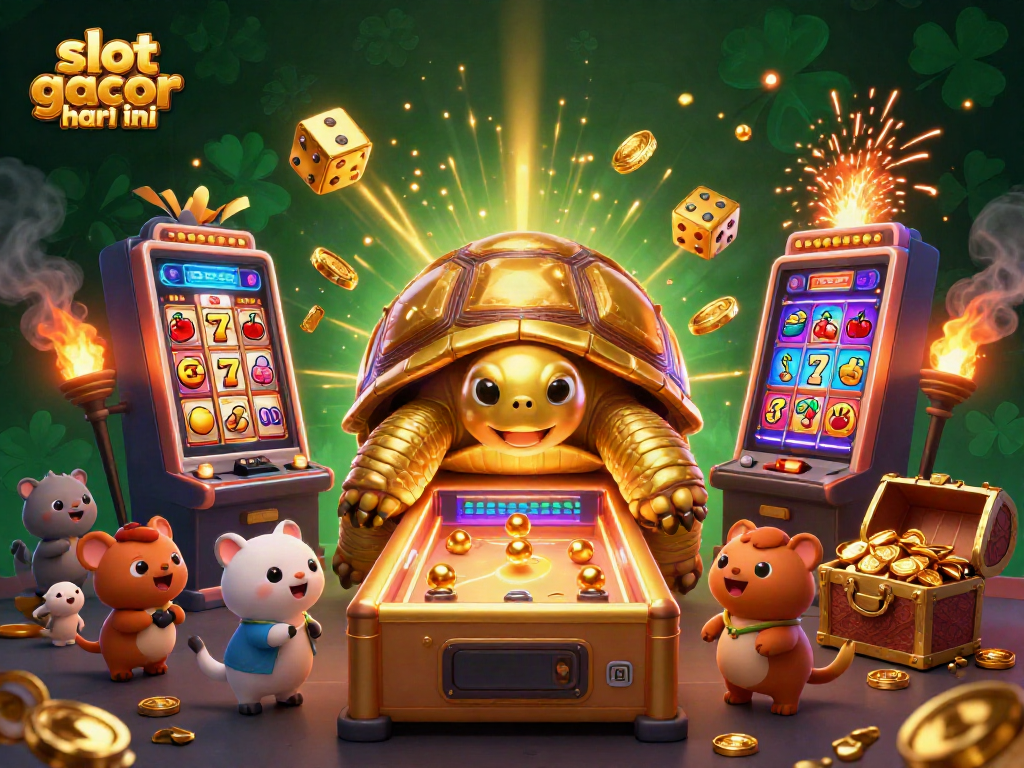 Experience the thrill of slot gacor hari ini with vibrant 3D casino characters and exciting game elements.