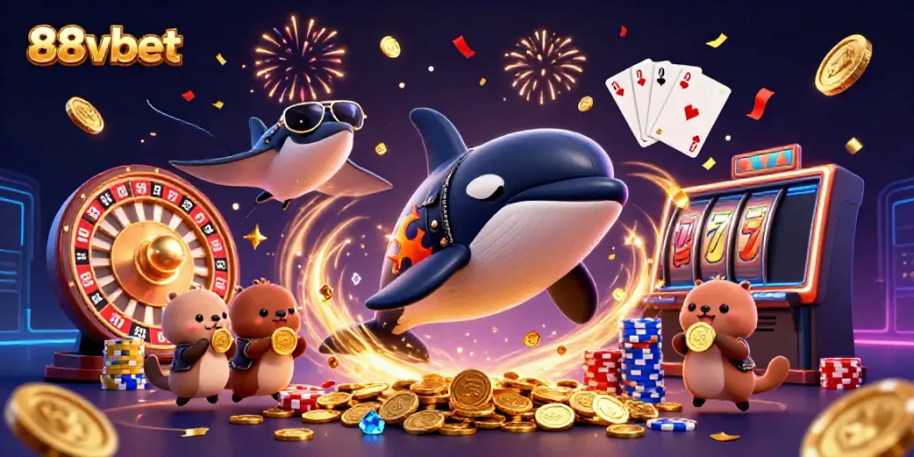 Engage with exciting wins at 88vbet through vibrant characters, coins, and games.