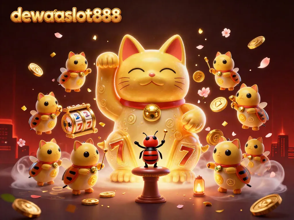 Menikmati keseruan capsa susun di dewataslot888 dengan kepompong keberuntungan dalam ilustrasi 3D yang memukau.