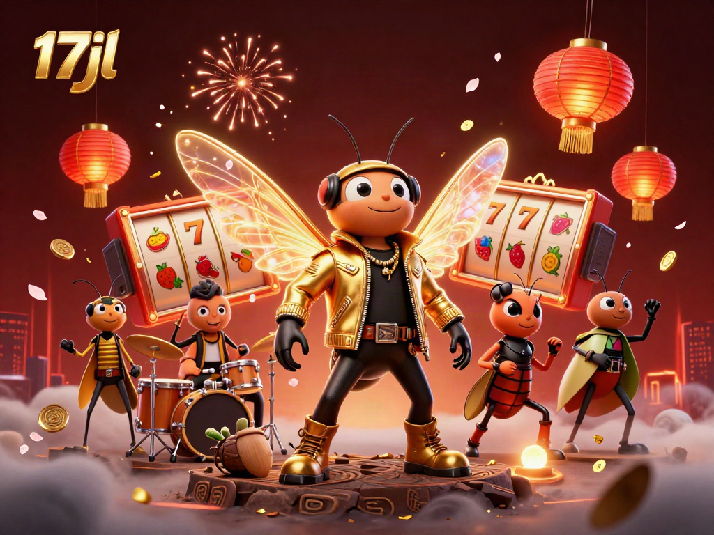 Experience thrilling casino action with 17jl’s vibrant characters in a dynamic gaming scene.