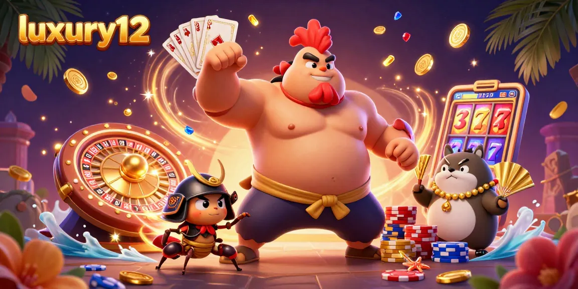 Luxury12 menghadirkan duel seru antara ayam sumo dan kriket samurai di dunia kasino.