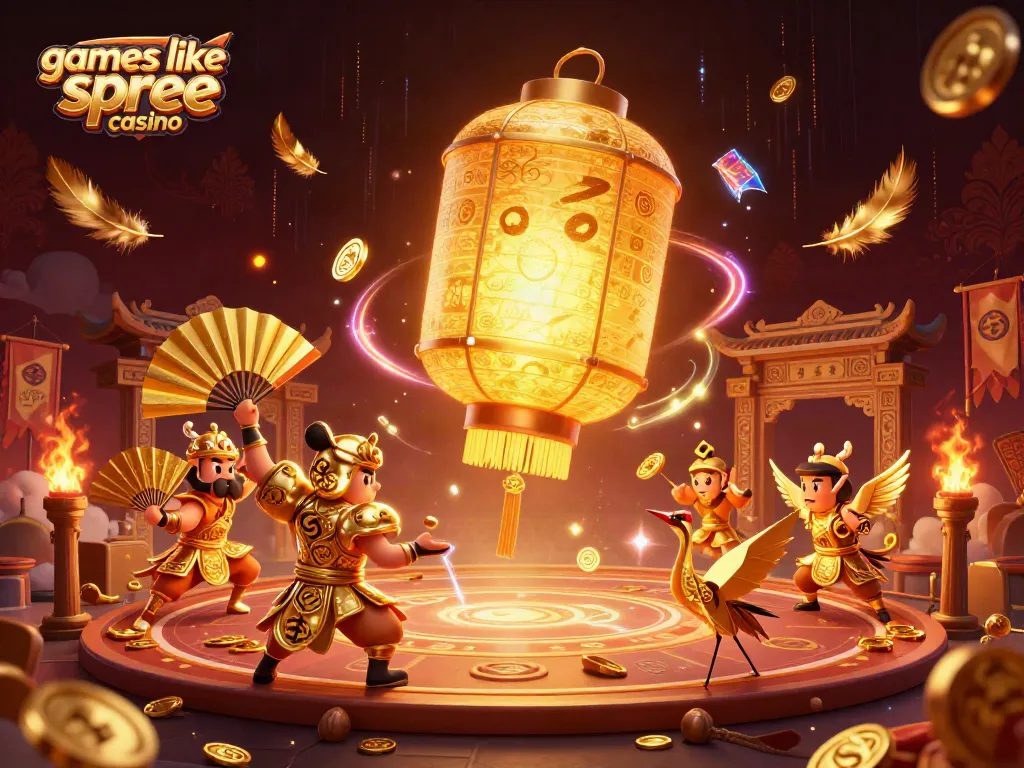 Engage in games like spree casino with a vibrant night market casino scene full of dynamic gaming elements.