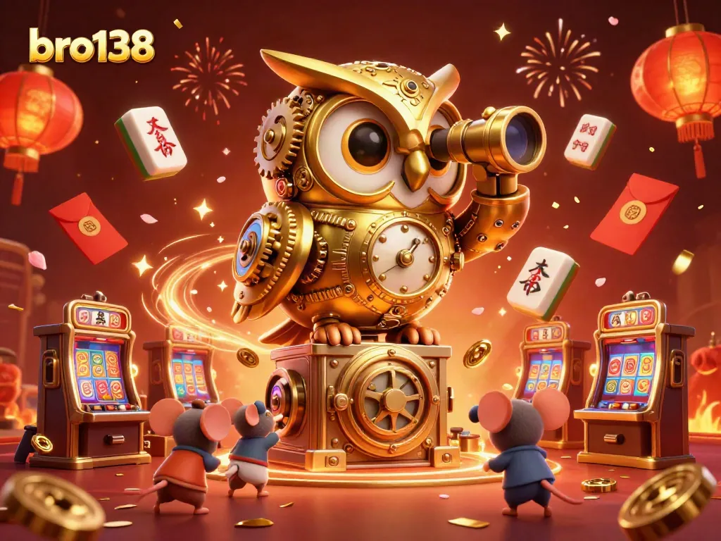 Experience thrilling moments at Bro138 with dynamic gaming visuals and festive decorations.