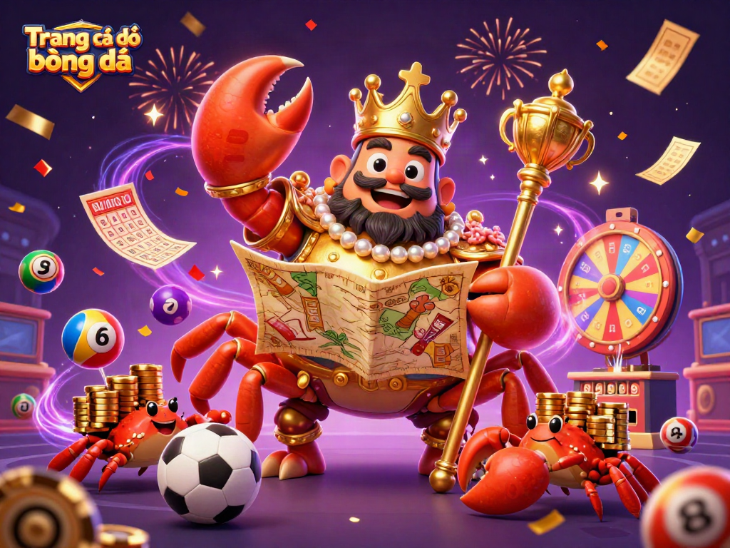 Engage in exciting Trang cá độ bóng đá activities highlighted by vibrant characters and dynamic gambling elements.