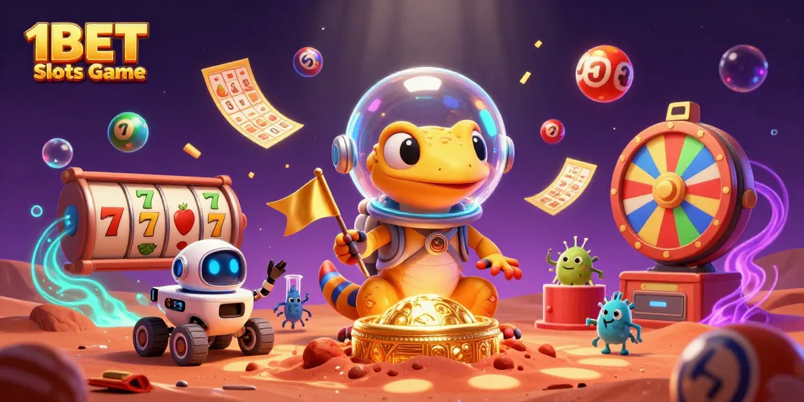 Spin the reels and win big in the 1BET Slots Game with vibrant colorful themes and dynamic visuals!